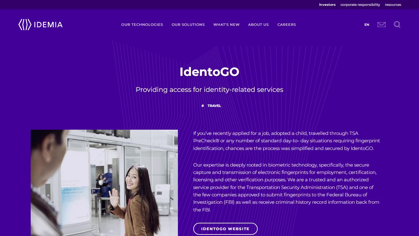 IdentoGO | IDEMIA